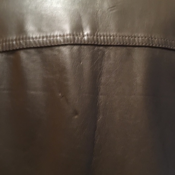 New without tags.  Buttery soft Leather bomber jacket size L - Picture 5 of 13